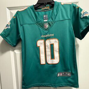 Miami Dolphins -Hill Jersey Youth Size S(8)